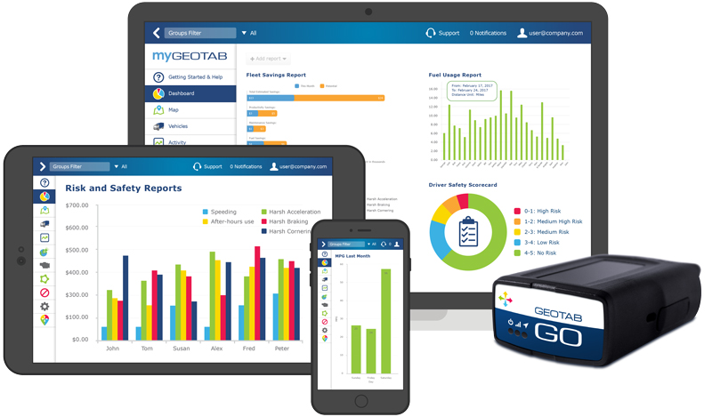 my-geotab-and-go9-device Geotab GPS and Telematics and MyGeotab software sold by SimplyFuel Solutions